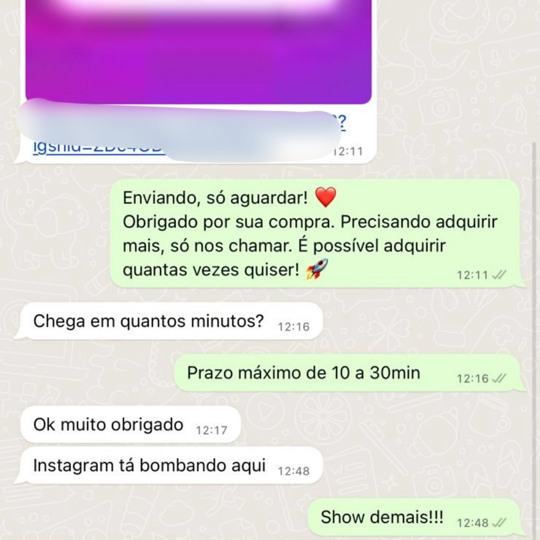 Depoimento de cliente